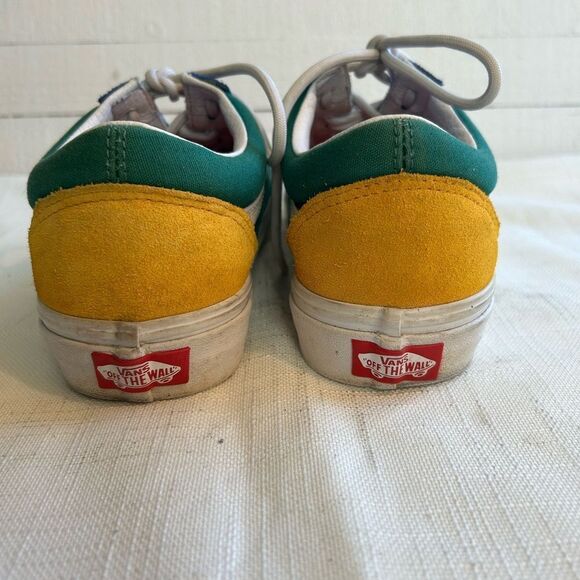 Vans Old Skool Unisex Colorblock Yacht Club Suede Low Top Skate Sneakers W9 M7.5 - Picture 7 of 9